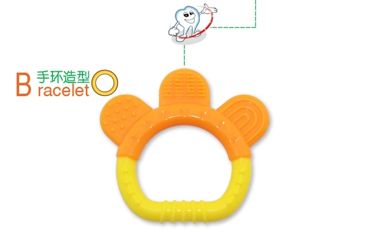 兒童硅膠牙膠,水果圖案牙膠 兒童硅膠牙膠,水果圖案牙膠