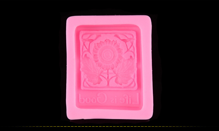 花型肥皂模,食品級(jí)肥皂模,硅膠手工皂模具
